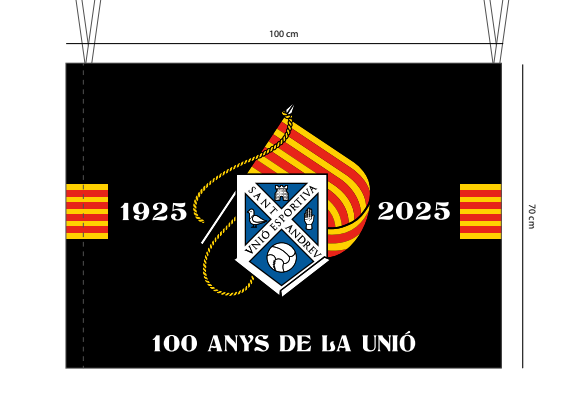 Bandera centenari del nostre nom