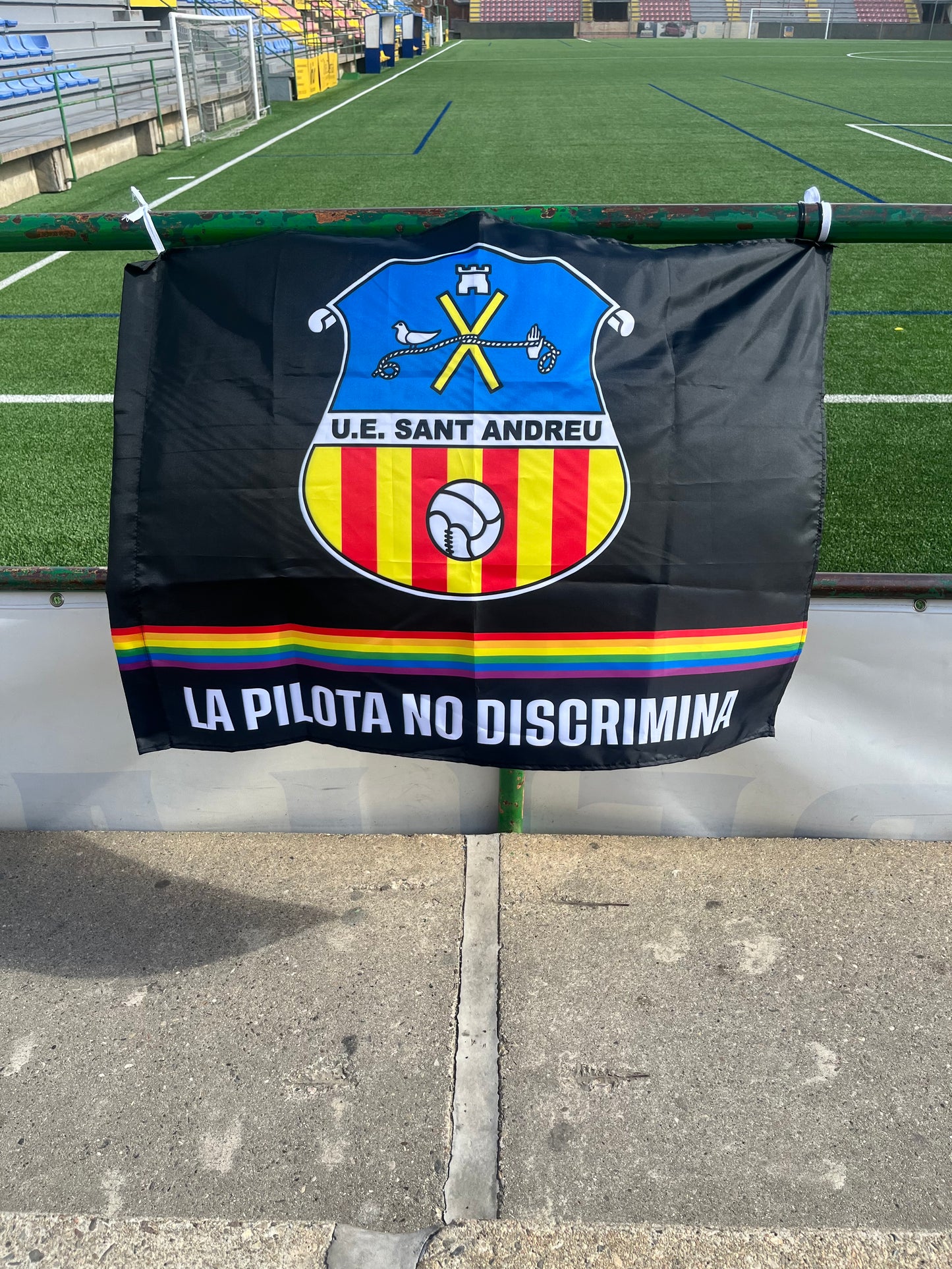 Bandera LA PILOTA NO DISCRIMINA