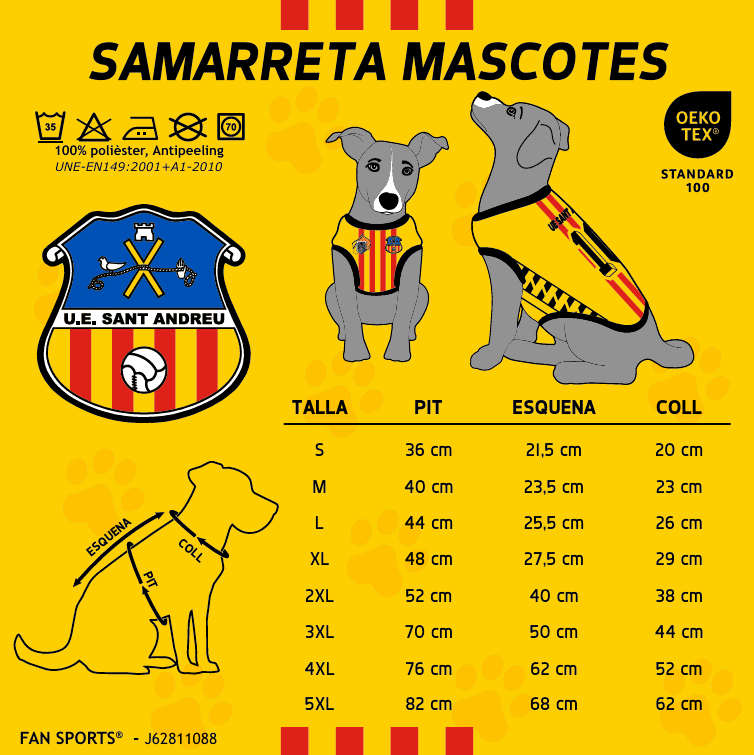 Samarreta Mascota Petita